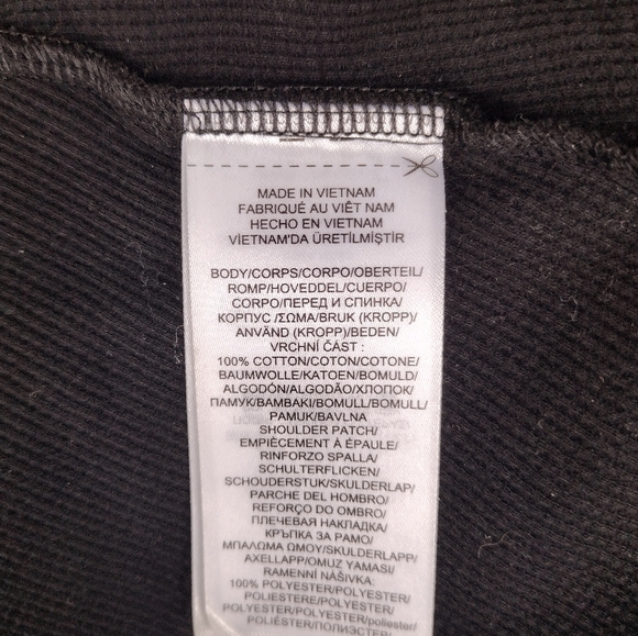 Lauren Ralph Lauren Black Fit & Flare Dress Camel Leather Shoulder Trim Large - Picture 8 of 10